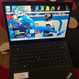 Lenovo ThinkPad Sleek Black Laptop
